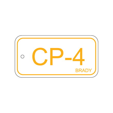 Energy tag-CP-4-75x38mm-PP/25