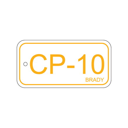Energy tag-CP-10-75x38mm-PP/25