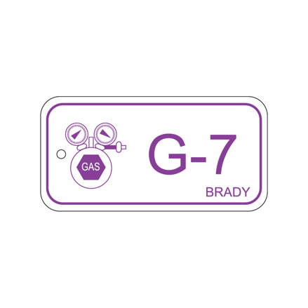 Energy tag-G-7-75x38mm-PP/25