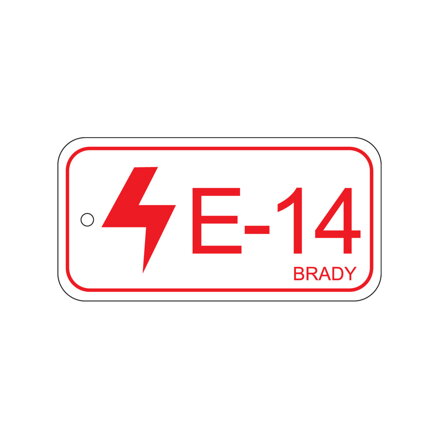 Energy tag-E-14-75x38mm-PP/25