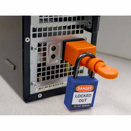 DETACHABLE POWER CORD PLUG LOCKOUT DETACHABLE POWER CORD PLUG LOCKOUT