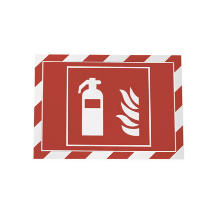 WALL DISPLAY MAGNETIC OPEN A4 RED/WHT /2