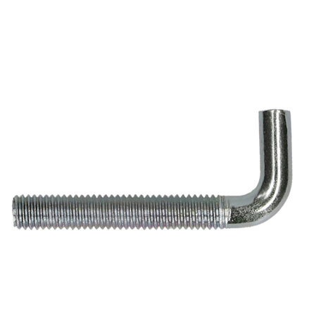 Square hook Steel Zinc plated M6X60