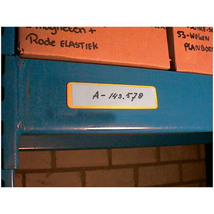 SML POUCHES W/MAG. STRIP YEL 30X100MM
