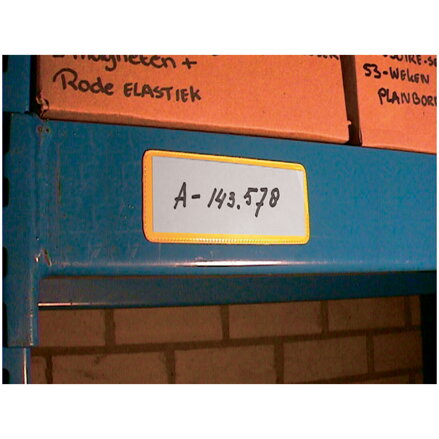 SML POUCHES W/MAG. STRIP YEL 58X100MM
