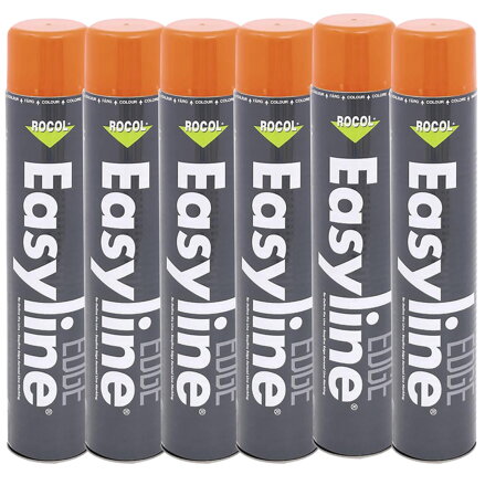 EASYLINE PAINT ORANGE (PAC of 6)