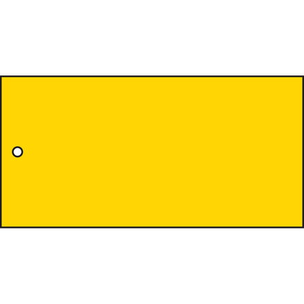 TAG-F-BLANCO GEEL-75X150MM
