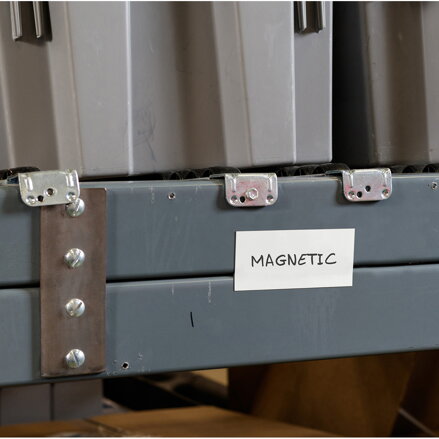 BLANK MAGNETIC LABELS B-859 51X108MM