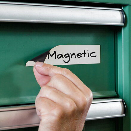 BLANK MAGNETIC LABELS B-859 51X159MM