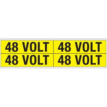 VOLTAGE MARKERS CV 48 VOLT B