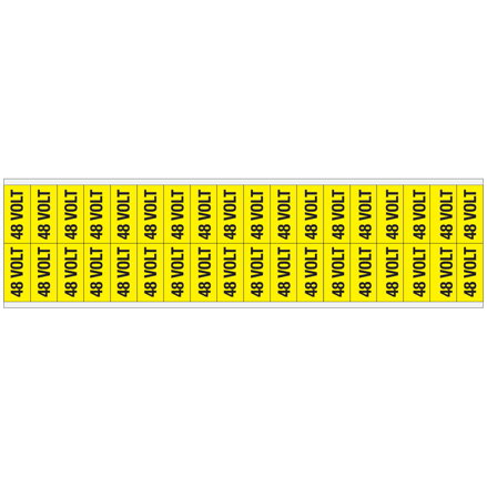 VOLTAGE MARKERS CV 48 VOLT D