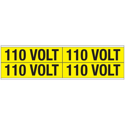 VOLTAGE MARKERS CV 110 VOLT B