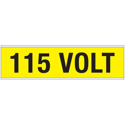 VOLTAGE MARKERS CV 115 VOLT A