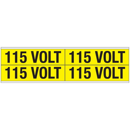 VOLTAGE MARKERS CV 115 VOLT B