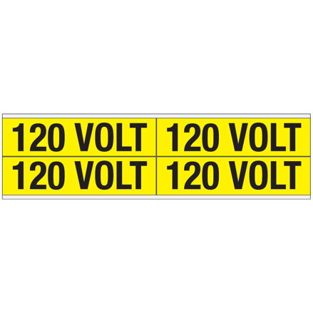 VOLTAGE MARKERS CV 120 VOLT B