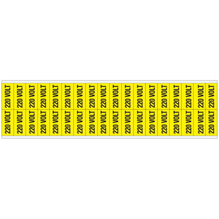 VOLTAGE MARKERS CV 220 VOLT D