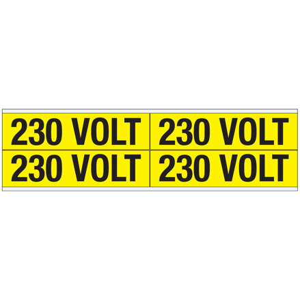 VOLTAGE MARKERS CV 230 VOLT B