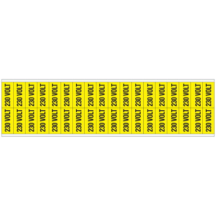 VOLTAGE MARKERS CV 230 VOLT D
