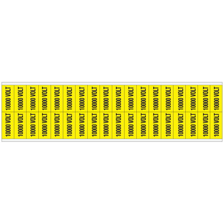 VOLTAGE MARKERS CV 10000 VOLT D