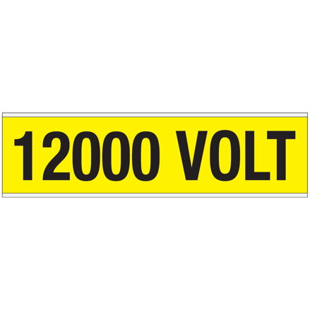 VOLTAGE MARKERS CV 12000 VOLT A