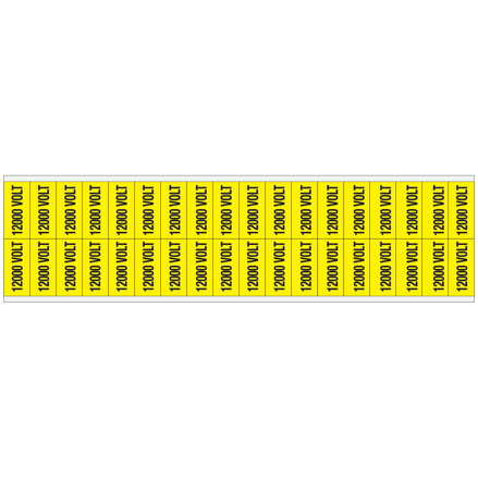 VOLTAGE MARKERS CV 12000 VOLT D