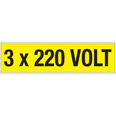 VOLTAGE MARKERS CV 3X220V A