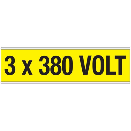 VOLTAGE MARKERS CV 3X380V A