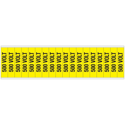 VOLTAGE MARKERS CV 500 VOLT C