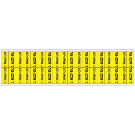 VOLTAGE MARKERS CV 3X380/220V 50HZ D