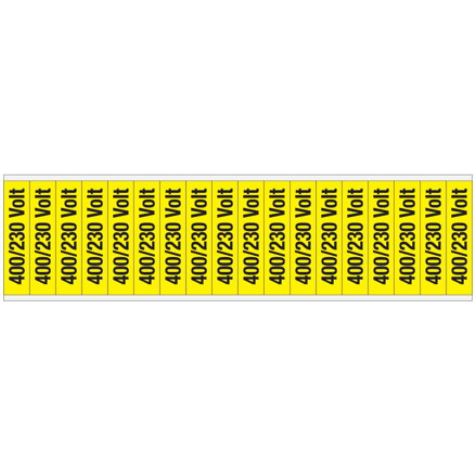 VOLTAGE MARKERS CV 400/230 VOLT-C