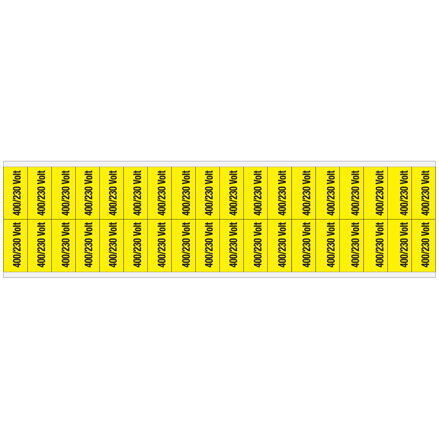 VOLTAGE MARKERS CV 400/230 VOLT-D