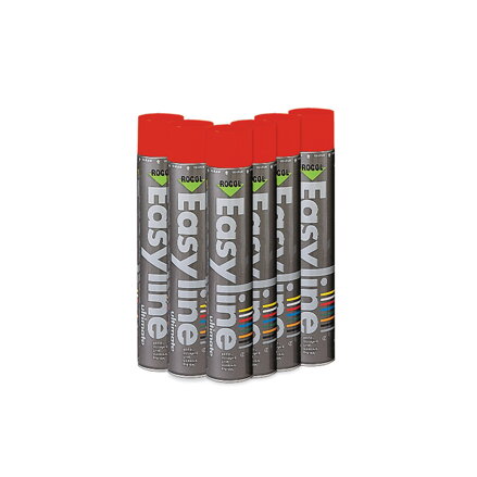 EASYLINE PAINT RED (PAC of 6)