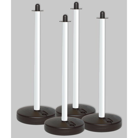 POST & FILLABLE BASE WHITE PK 4