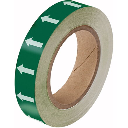 ARROWTAPE:WHITE/GREEN25MMX33M