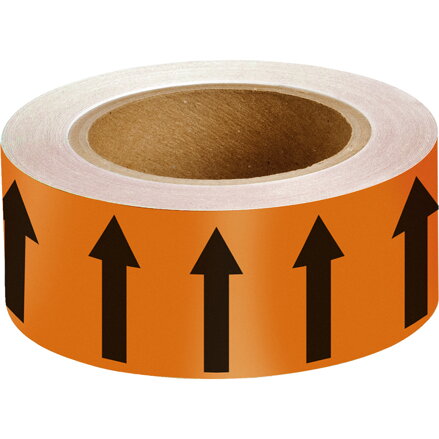 ARROWTAPE:BLACK/ORANGE50MMX33M