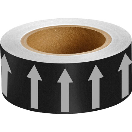 ARROWTAPE:BK/WHITEARROW-50MMX33M