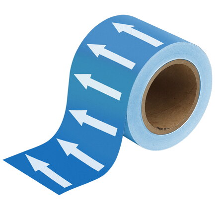 ARROWTAPE:WHITE/BLUE100MMX33M