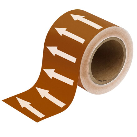 ARROWTAPE:WHITE/BROWN100MMx33M