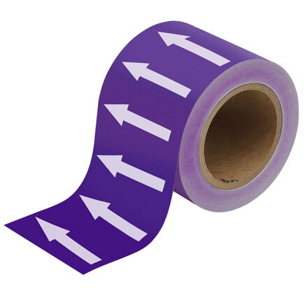 ARROWTAPE:WHITE/PURPLE100MMx33M