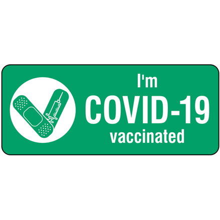 VACCINATED-60x25MM-EN/10SHTS