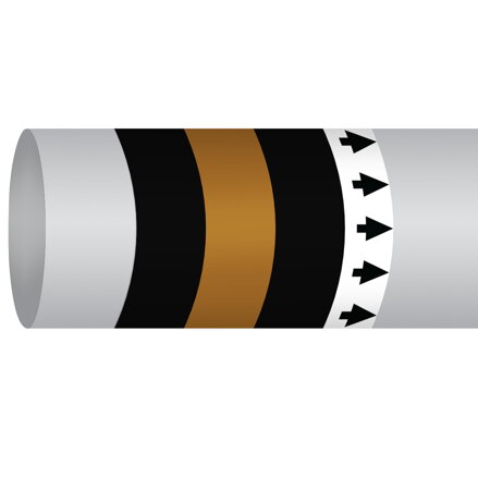 MPM-WASTE-127MMX30M-BK/BR/BK-ROLL