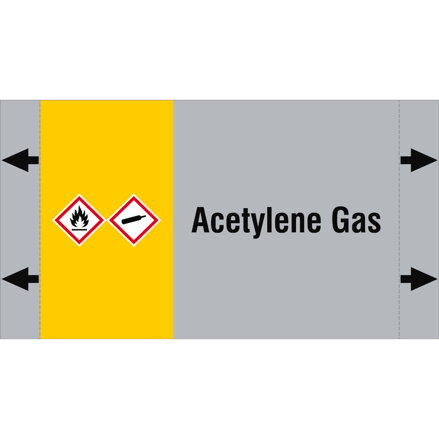 ISO20560PM-165X90-ACETYLENE GAS