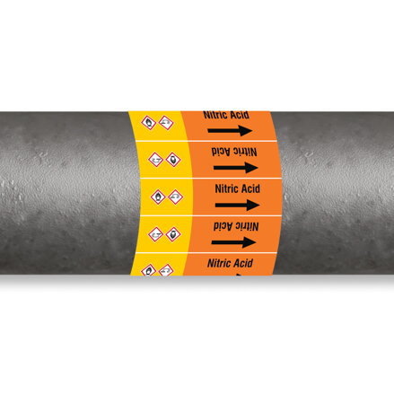 Brady ISO20560PM-135X175-NITRIC ACID 314635