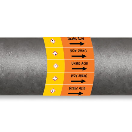 Brady ISO20560PM-135X175-OXALIC ACID 314636