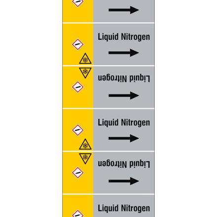 Brady ISO20560PM-180X1000-LIQUID NITROGEN 319431
