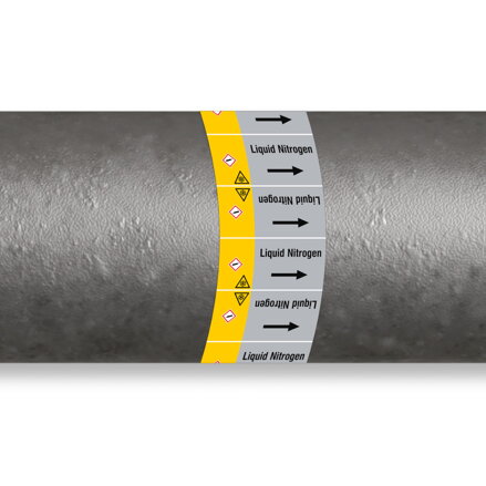 Brady ISO20560PM-180X1700-LIQUID NITROGEN 319432