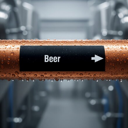 Brady ISO20560PM-30X115-Beer 320732