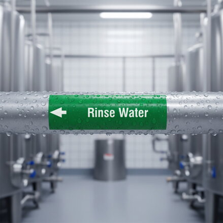 Brady ISO20560PM-30X115-Rinse Water 320734