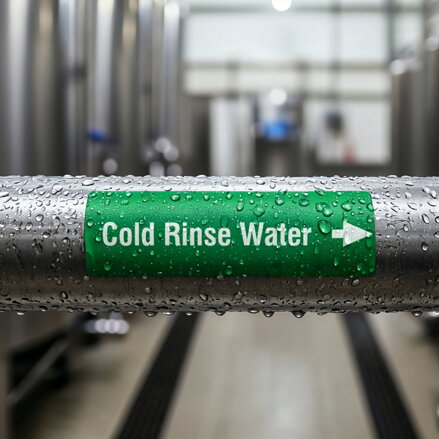 Brady ISO20560PM-30X115-Cold Rinse Water 320735