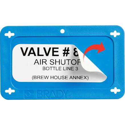 BLANK RED UTILITY TAG 1.5X3 BLANK RED UTILITY TAG 1.5X3